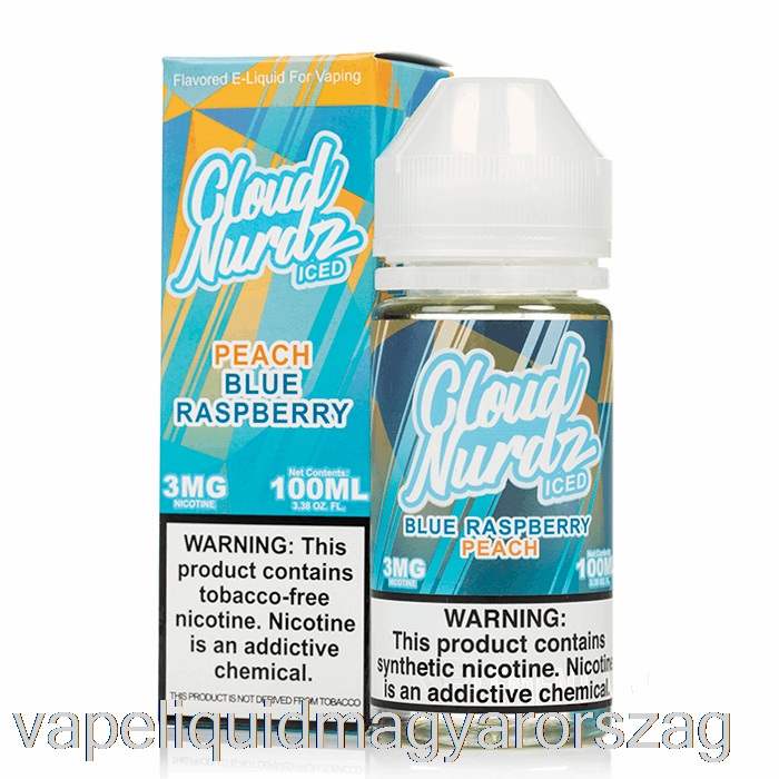 Jeges Barack Kék Málna - Felhő Nurdz - 100ml 6mg Vape Pen